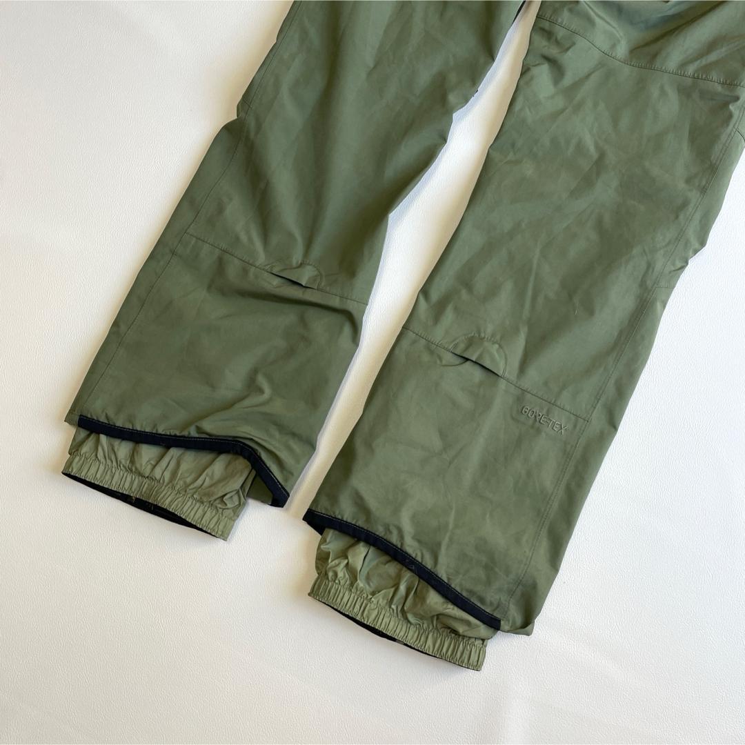 6668【美品】バートン　パンツ　ゴアテックス　メンズ　カーゴパンツ　カーキ