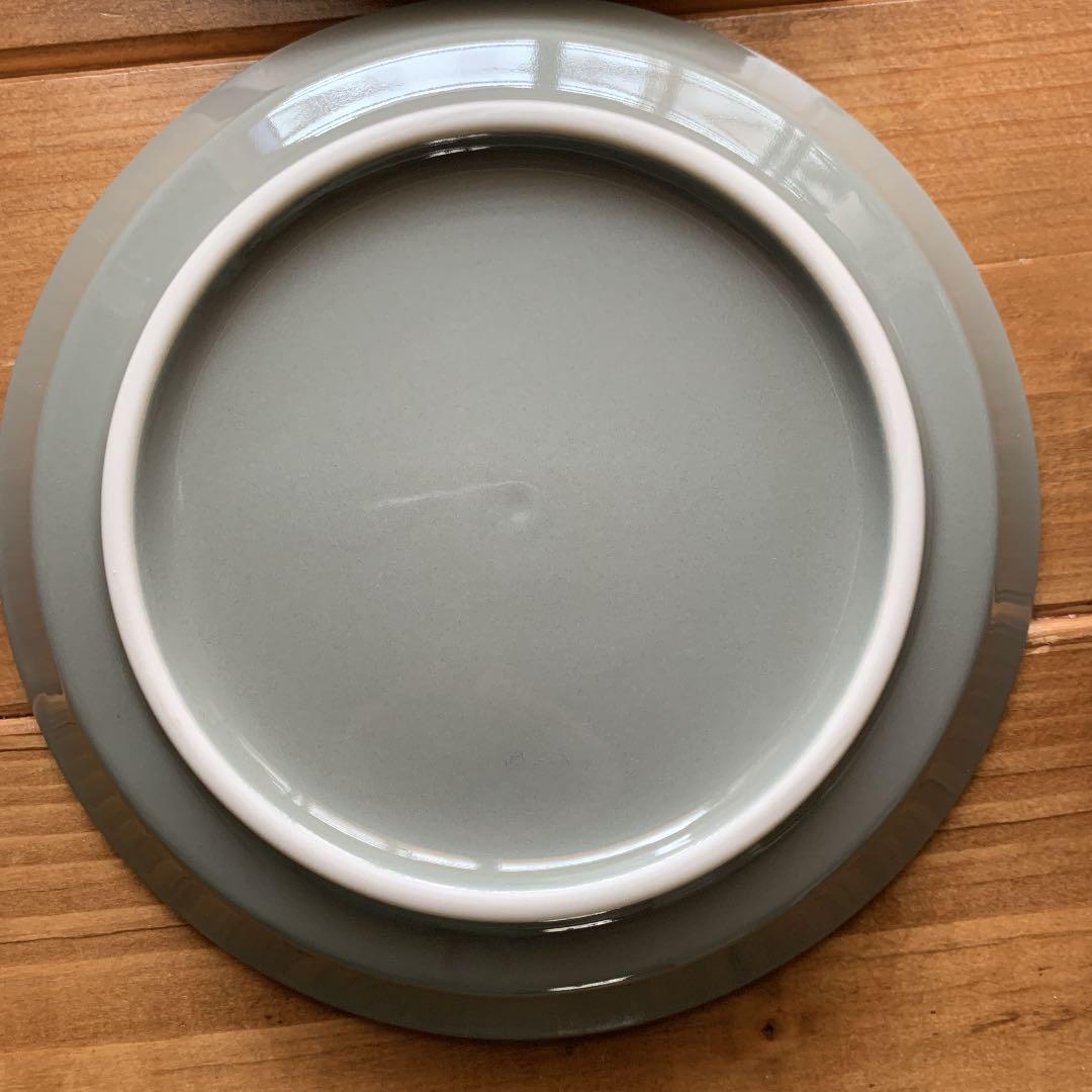 グレーの皿4枚セット　直径14cm 未使用