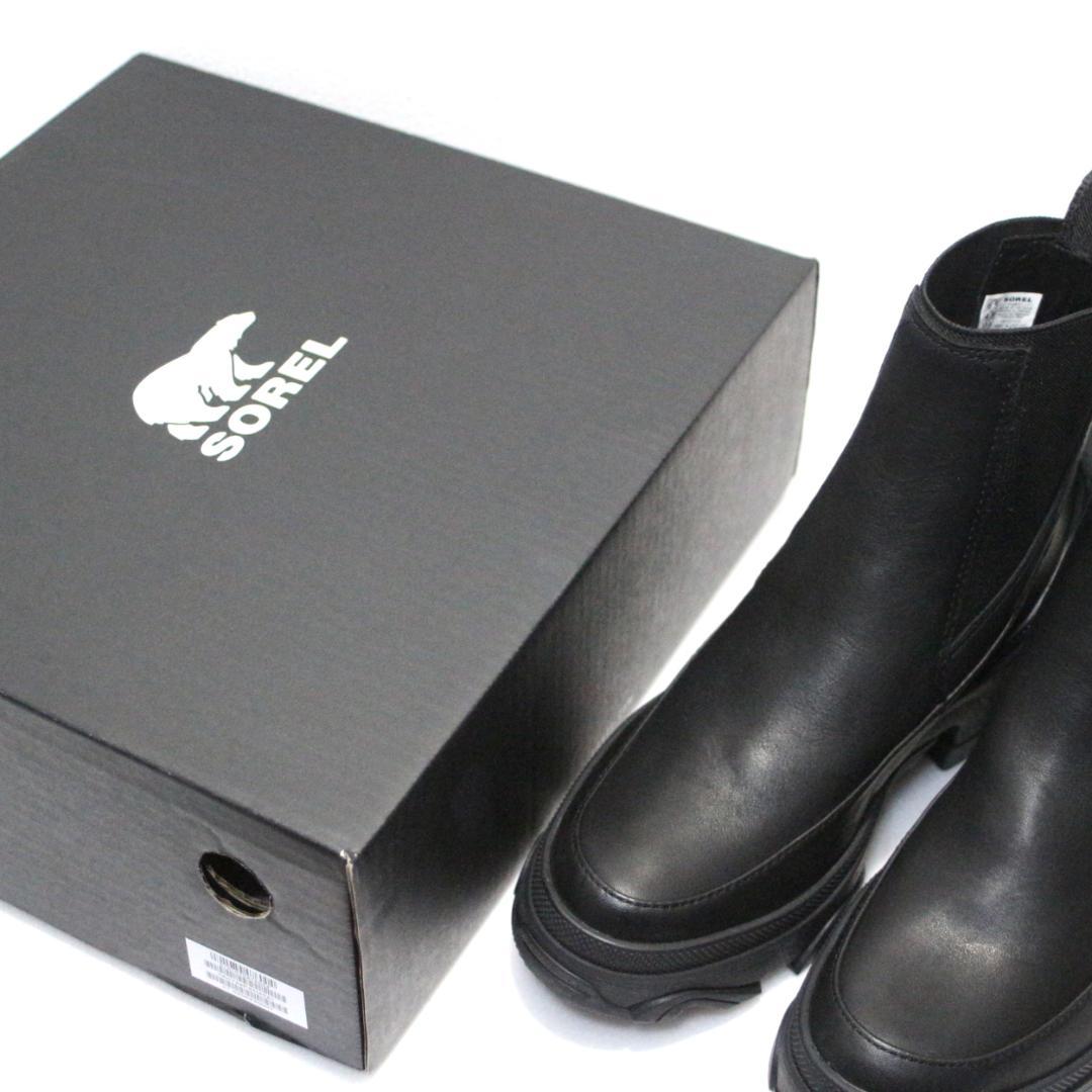 未使用 定価2.53万 SOREL ブレックス ブーツ チェルシー WP 防水