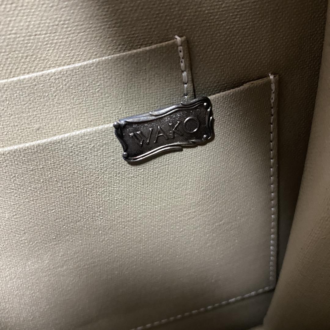 ✨極美品✨銀座和光 WAKO レザー チェーン ショルダーバッグ ゴールド