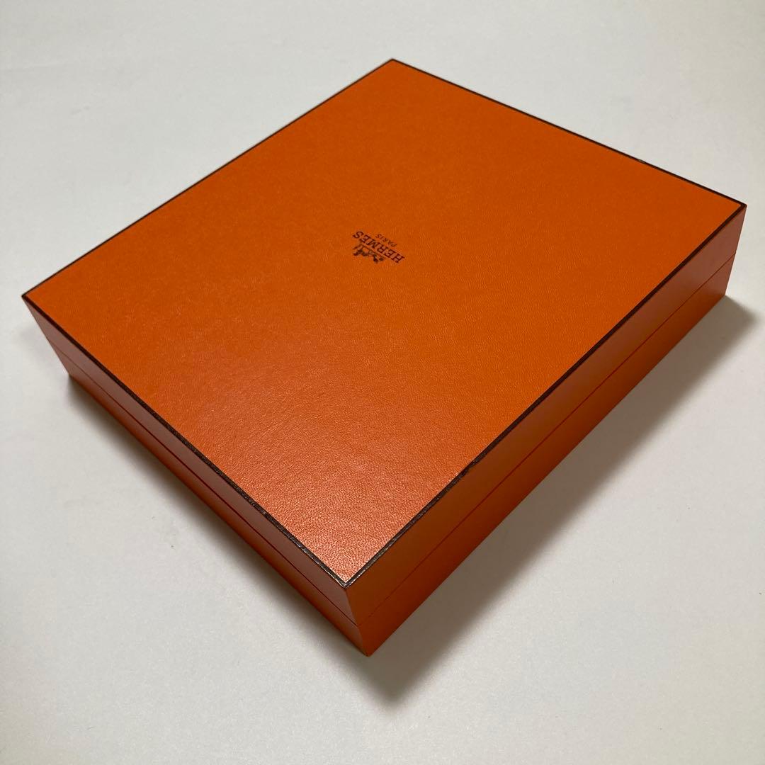 美品　エルメス　ネックレス　ケース　空箱　ジュエリーボックス　シェーヌダンクル