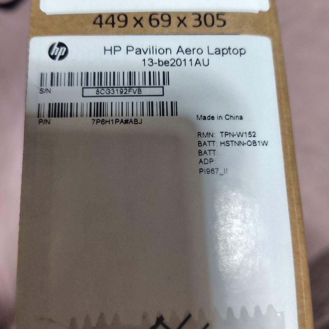 HP Pavilion Aero 13 おまけ付き