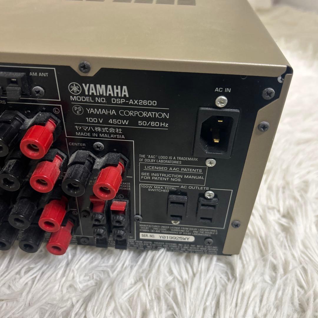 【一部動作確認済み】YAMAHA AX-2600 プリメインアンプ 付属品