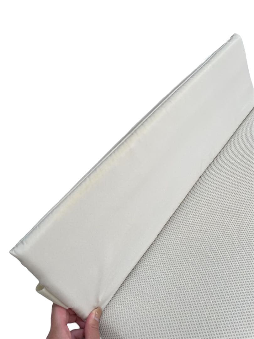 Aprica ココネルエアーAB ホワイトグレー ベビーベッド