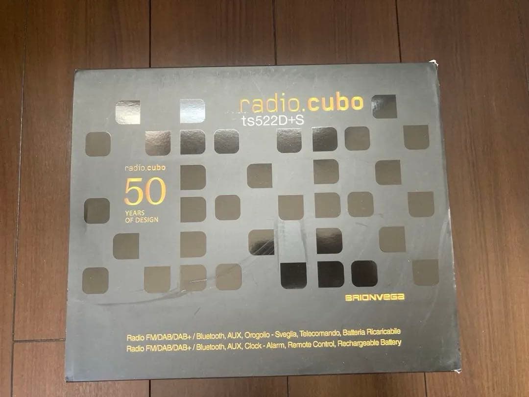 【未使用・希少】ブリオンベガ radio.cubo 50周年記念モデル