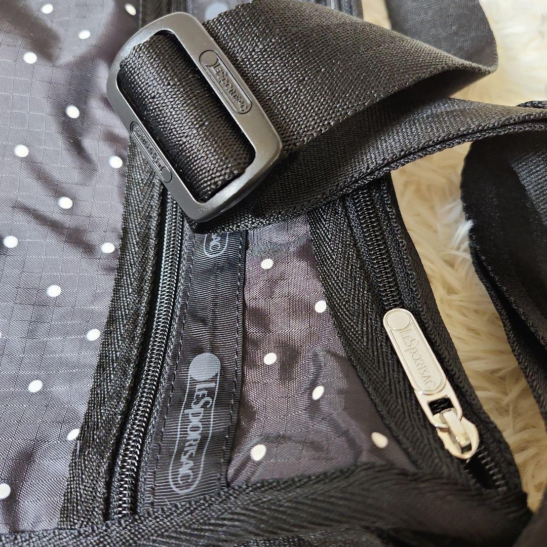 【未使用級】レスポートサック デラックスエブリデイバッグ ドット ポーチ付