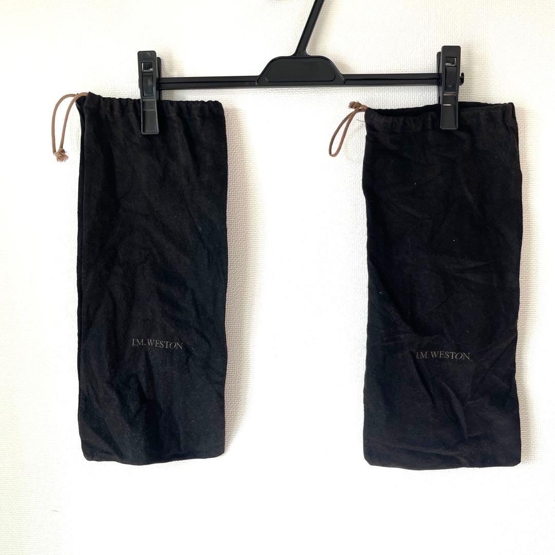 美品 JM WESTON 180 ローファー 6C 純正シューツリー付 ブラック