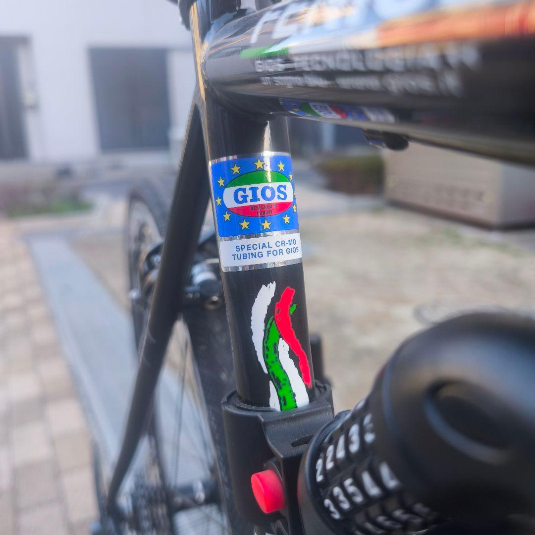 GIOS FENICE ロードバイク ブラック クロモリ