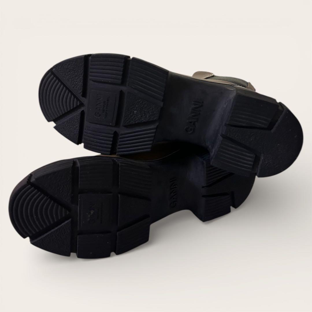 GANNI サイドゴアブーツ チェルシーブーツ 38（24cm）