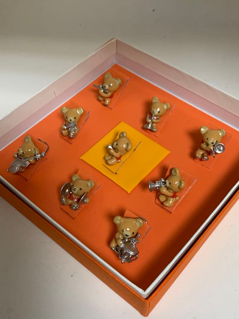 スワンク　ピンスセット・クマのオーケストラ