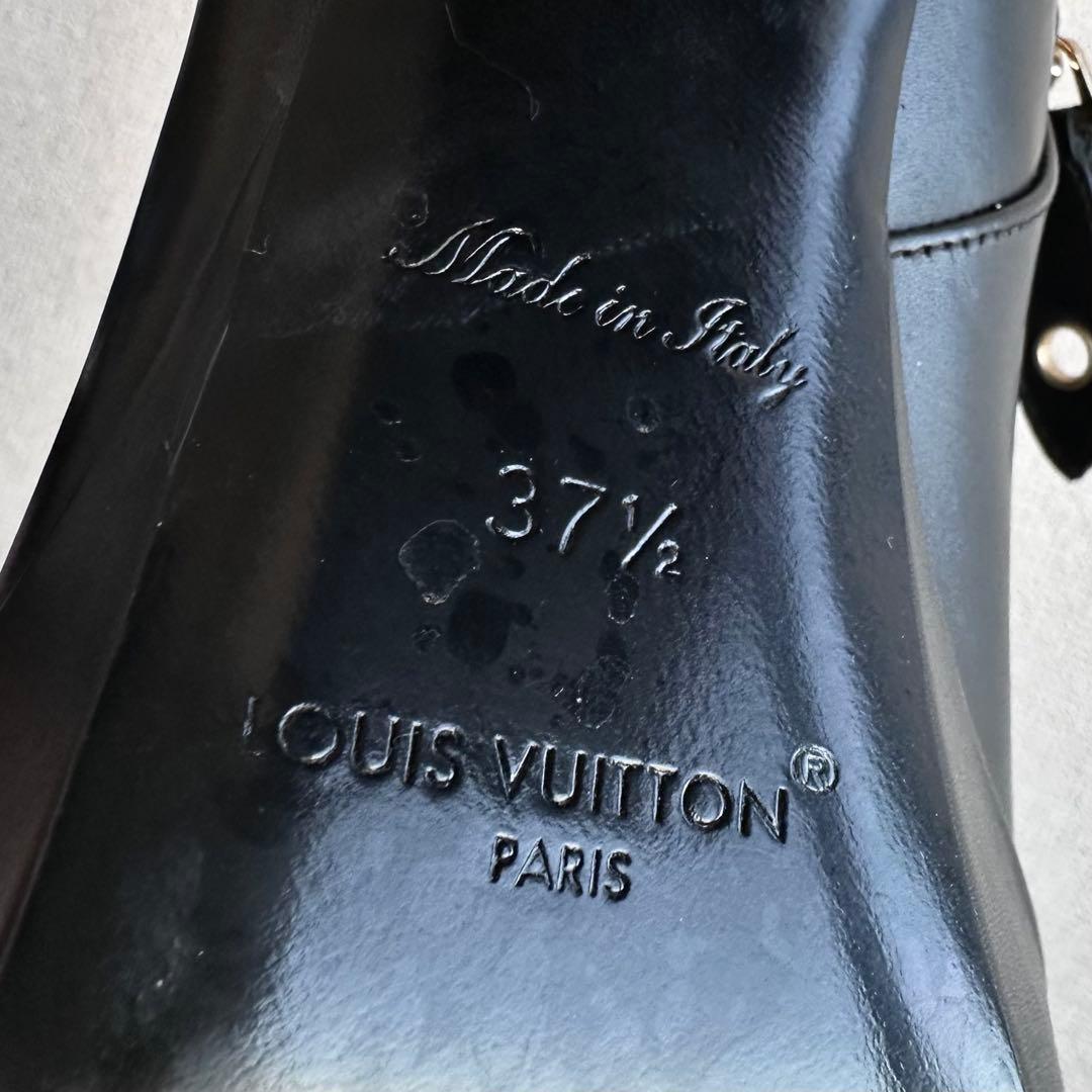 ルイヴィトン　シェイクライン　LV 厚底　アンクルショートブーツ　ブーティ