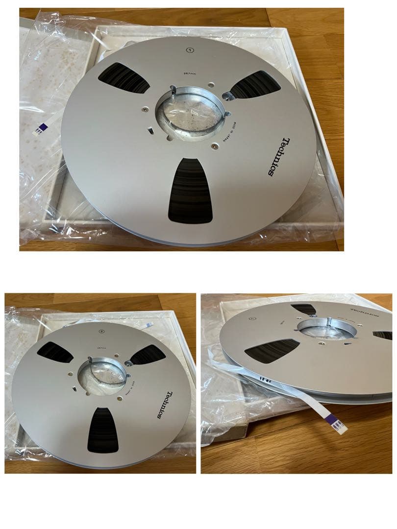 Technics テクニクス　10号　オープンリールテープ　6個セット