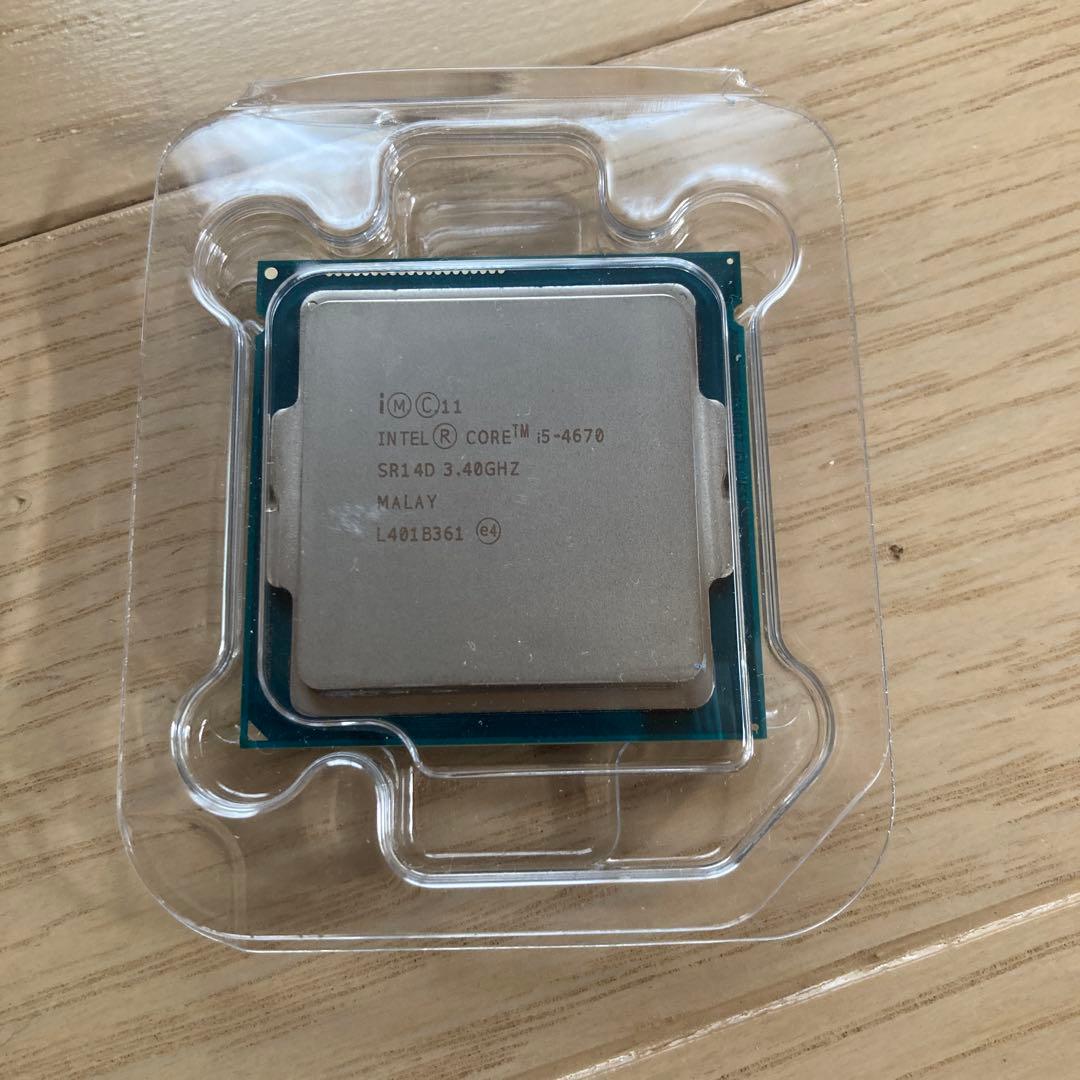 Intel Core i5-4670 CPU + 冷却ファン