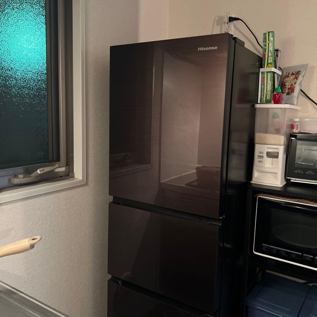 冷蔵庫　ハイセンス　2020年式　発送たのめる便で送料こちら持ち