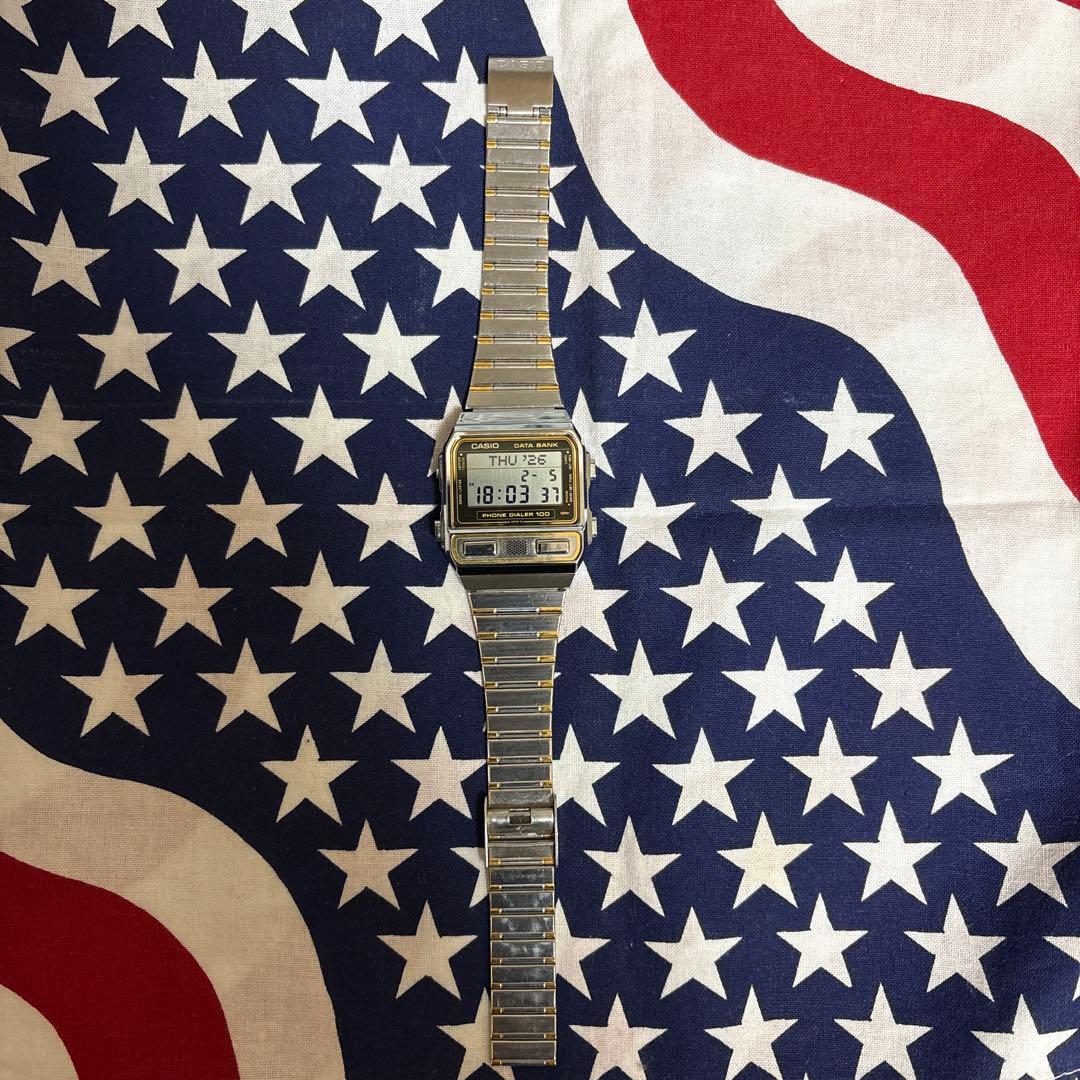 時計 CASIO DATA BANK PHONE DIALER 100