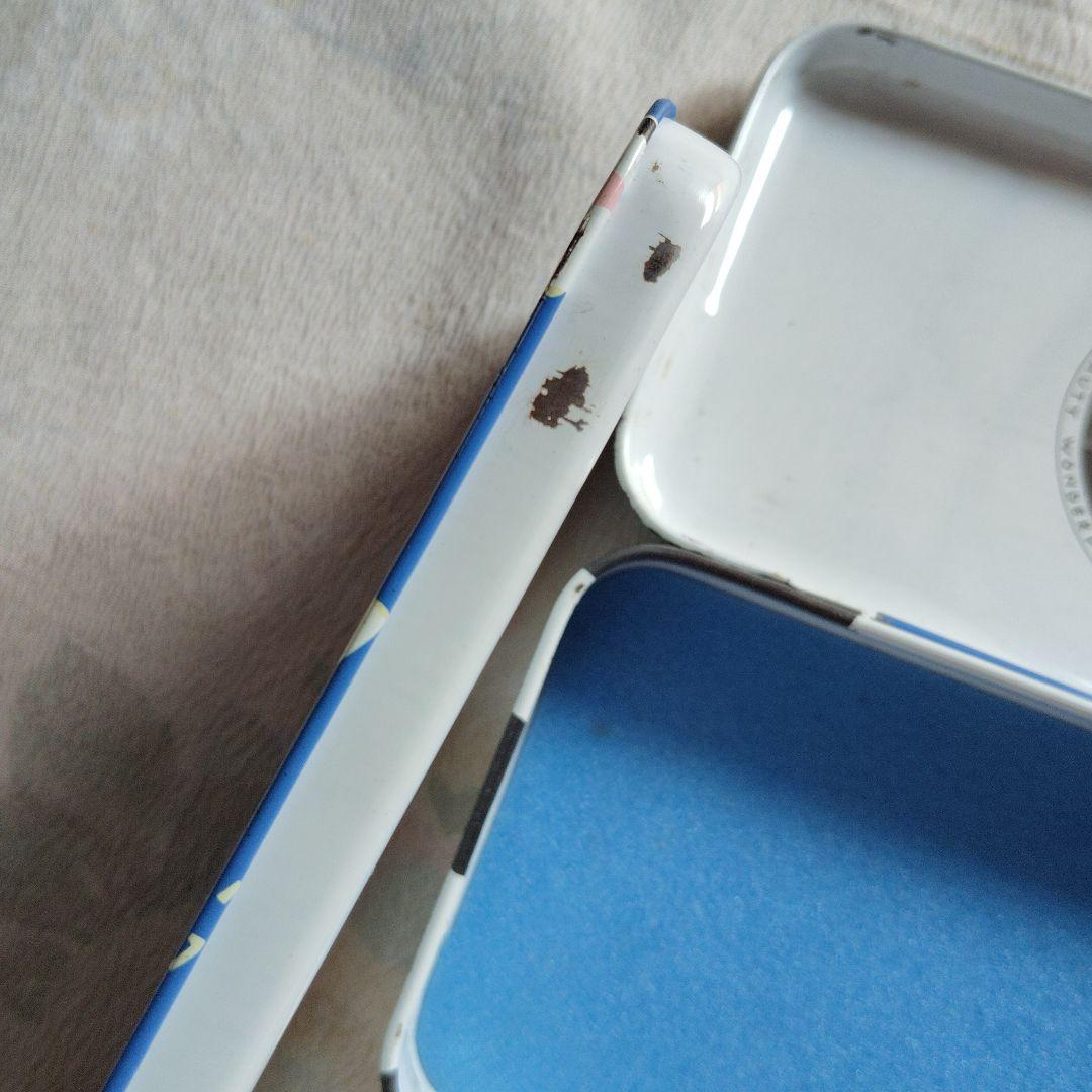 激レア！昭和レトロ　SAN-X 牛デザイン 筆箱 1988年製　筆入れ　缶ケース