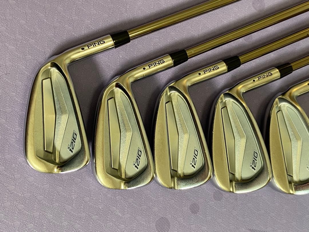 PING i210アイアンU〜5番号　7本セット