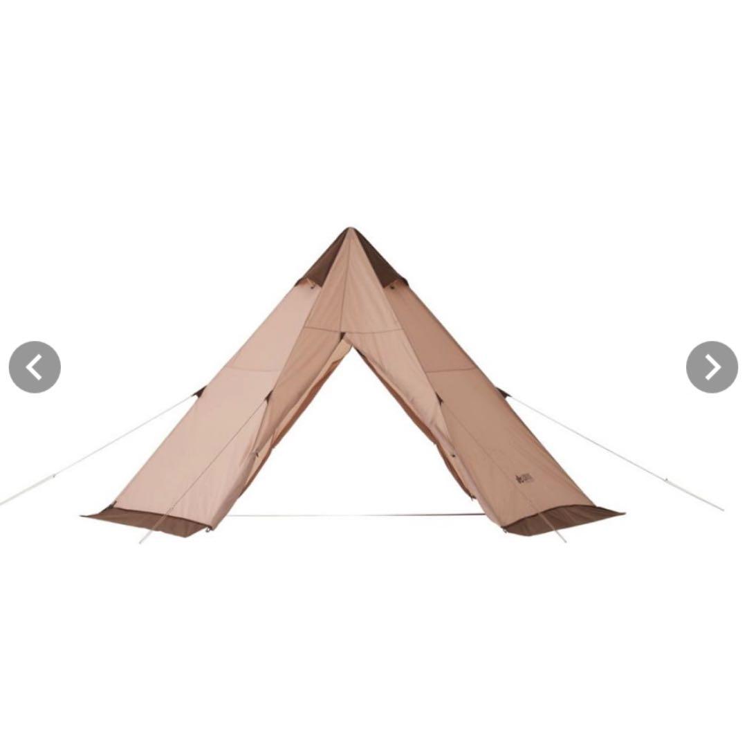 美品　VポールTepee400 テント、グランドシート、インナーマットのセット