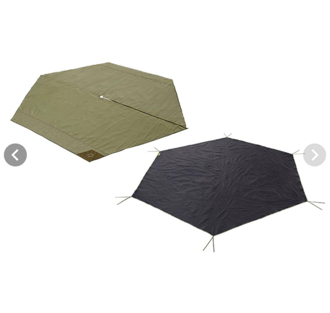 美品　VポールTepee400 テント、グランドシート、インナーマットのセット
