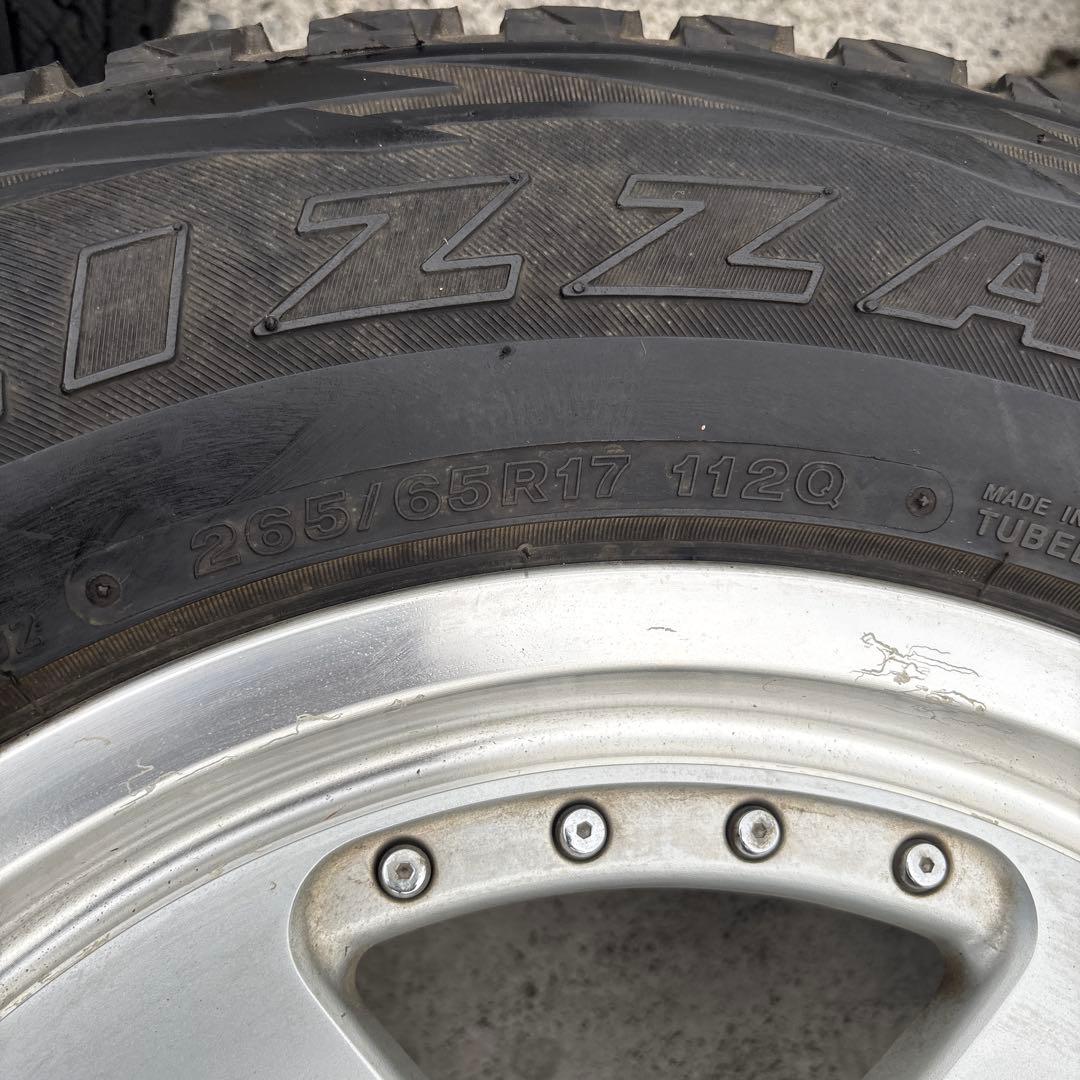 ブリザック 265/65R17 タイヤ・ホイールセット 4本