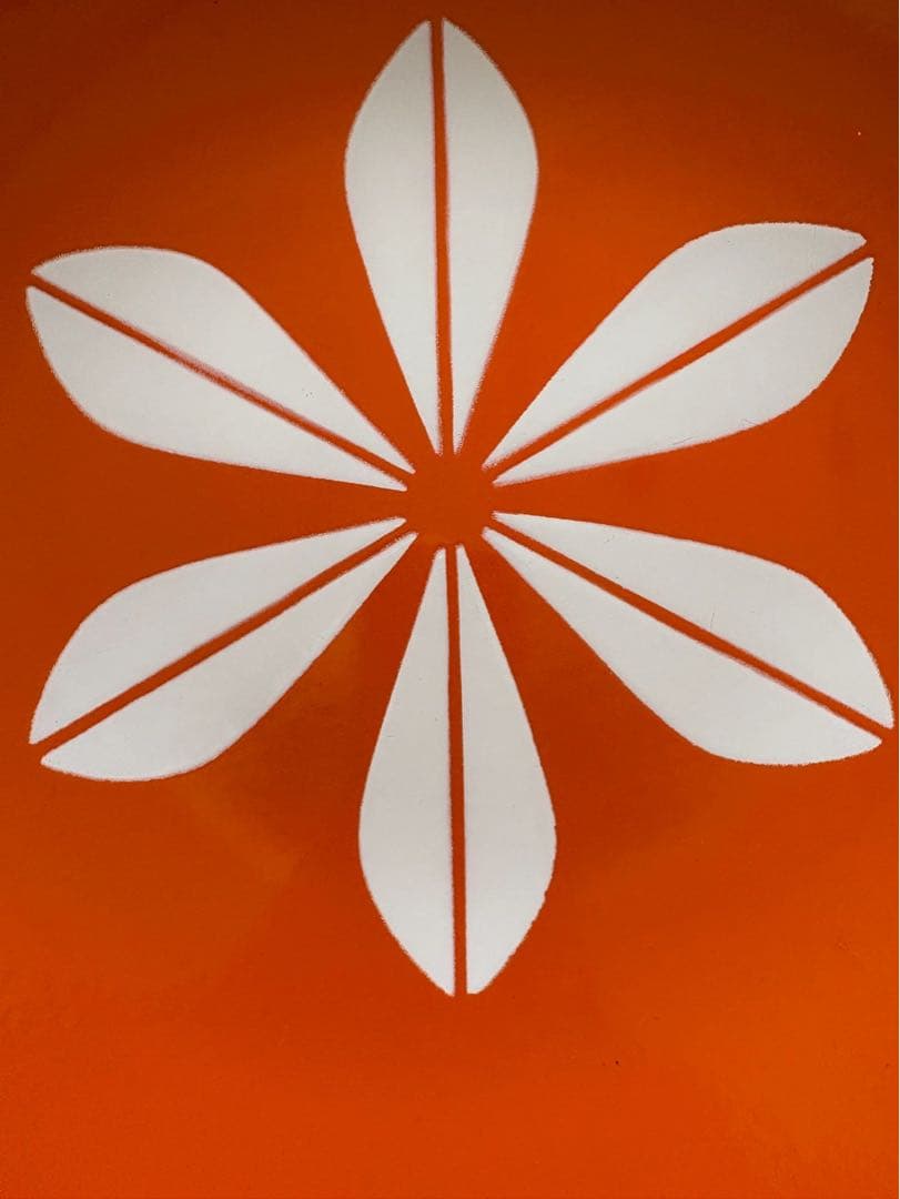 キャサリンホルムホーロープレート皿＊オレンジ