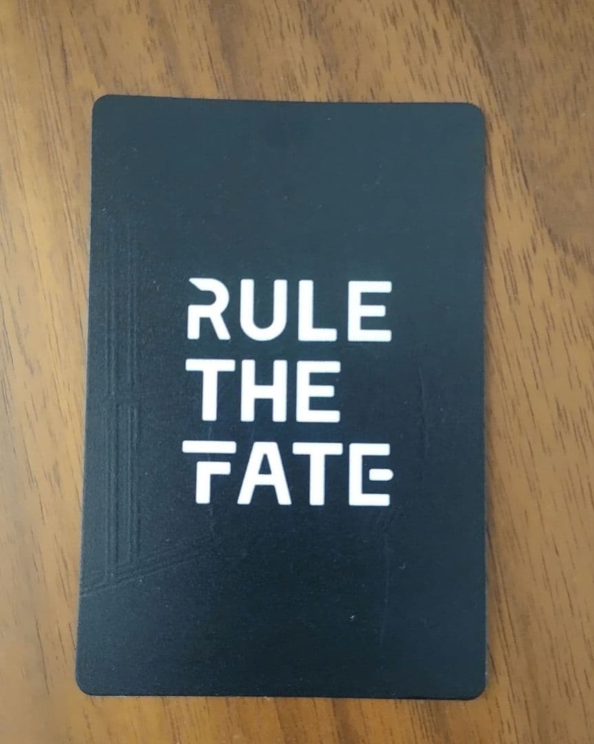 未開封 RULE THE FATE ラグマット Hiro トレカ