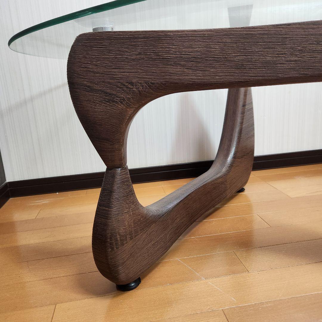 【送料無料】イサム ノグチ　コーヒーテーブル　リプロダクト　ブラウン