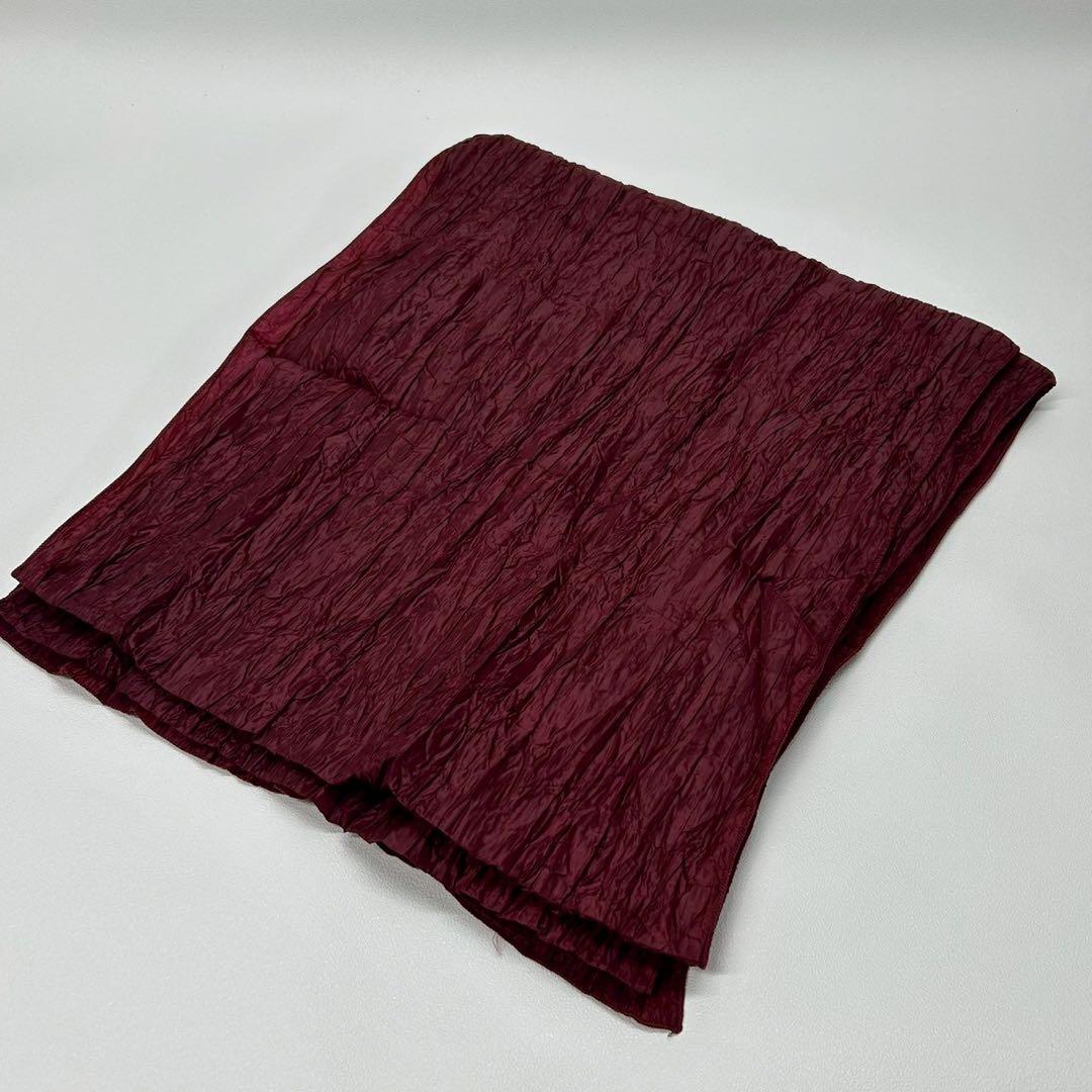 浴衣　大きめサイズ　浴衣 3L 牡丹　兵児帯　ボルドー　2点　新品　0712⑬