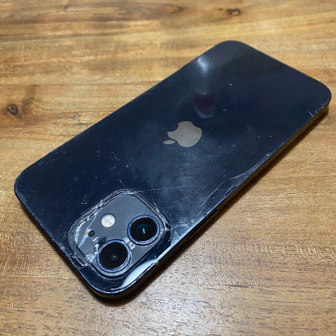 iPhone 12 SIMフリー 画面新品 背面ダメージ補修あり 動作確認済み