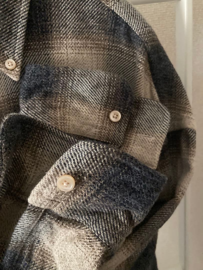 クチュールドアダム　フランネルオンブレーシャツ菊池京子