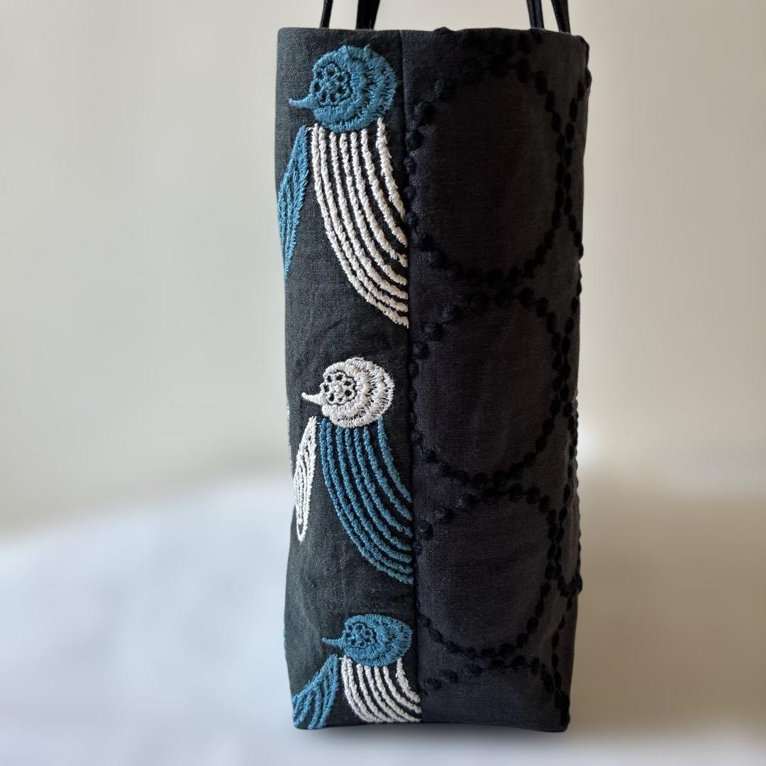 ミナペルホネン 生地使用　twitter/タンバリン　お散歩トートバッグ