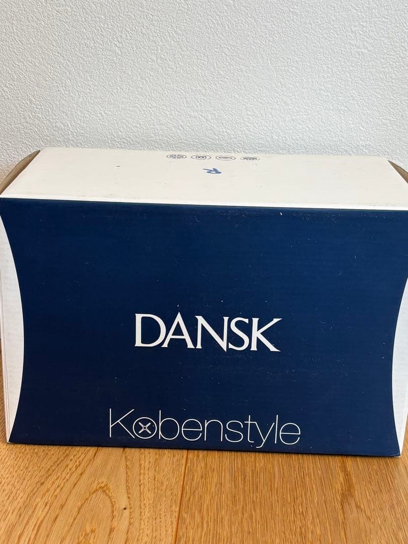 DANSK 赤い片手鍋 木製ハンドル 未使用