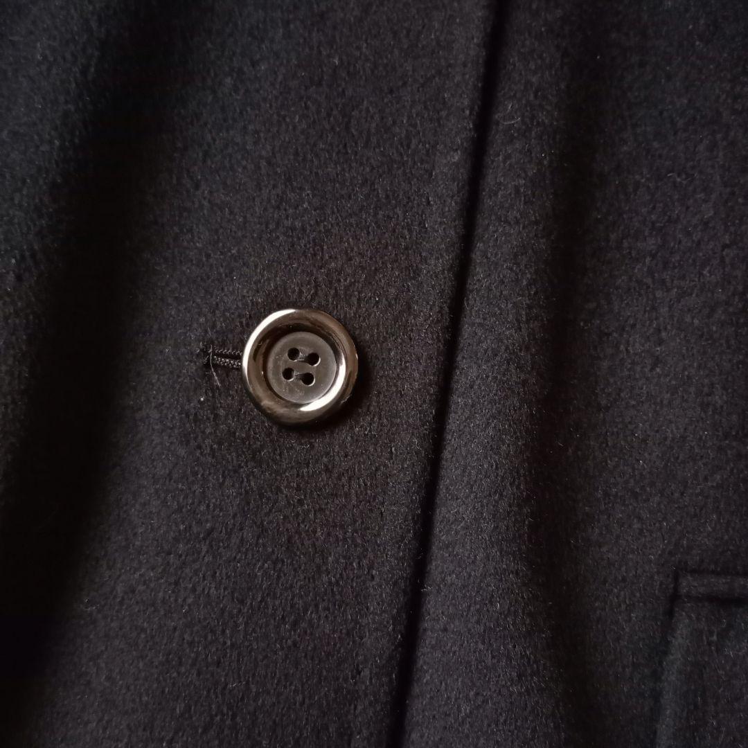 極美品　UNTITLED　ショールカラーコート　カシミヤ混　フォーマル　ゆったり