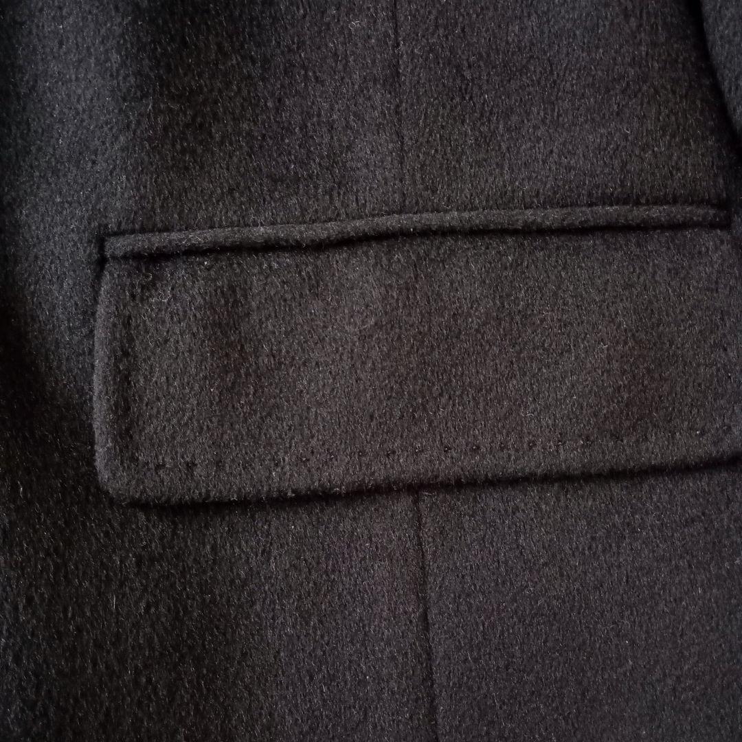 極美品　UNTITLED　ショールカラーコート　カシミヤ混　フォーマル　ゆったり