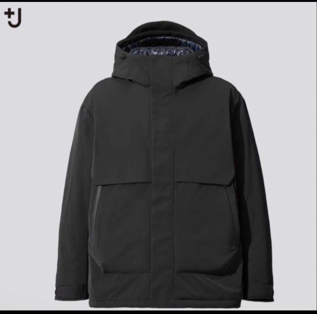 ユニクロ　+J　ハイブリッドダウンオーバーサイズパーカー