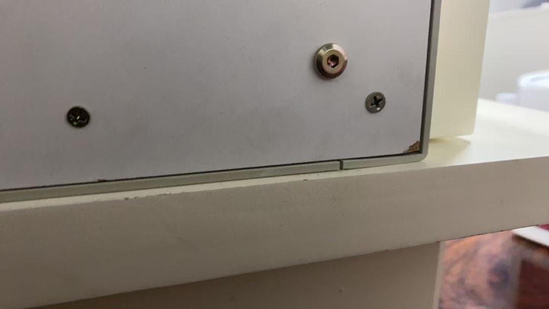 クラシックホワイトドレッサー・鏡台 訳あり品　写真をご確認 J109-80-01