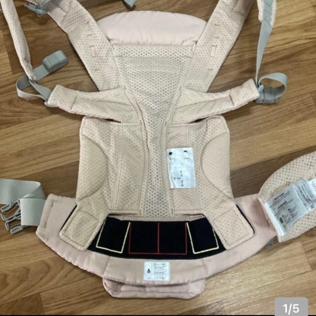 エルゴ　抱っこ紐　OMNI Breeze ピンククォーツ　ジェラートピケ　カバー