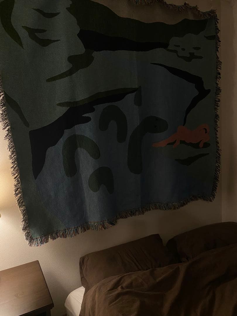 Carne Bollente　カルネボレンテ フリンジ ブランケット