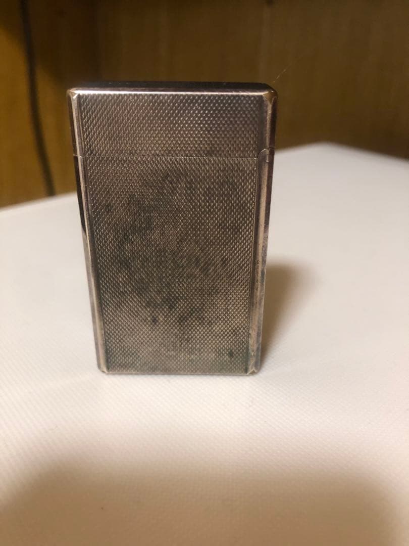 Y*A様 デュポン　LINE1 アンティーク金属製ライター テクスチャー仕上げ