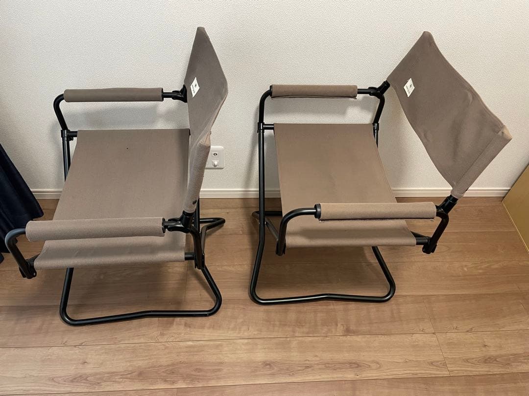 【スノーピーク FDチェアワイドグレー2脚セット】