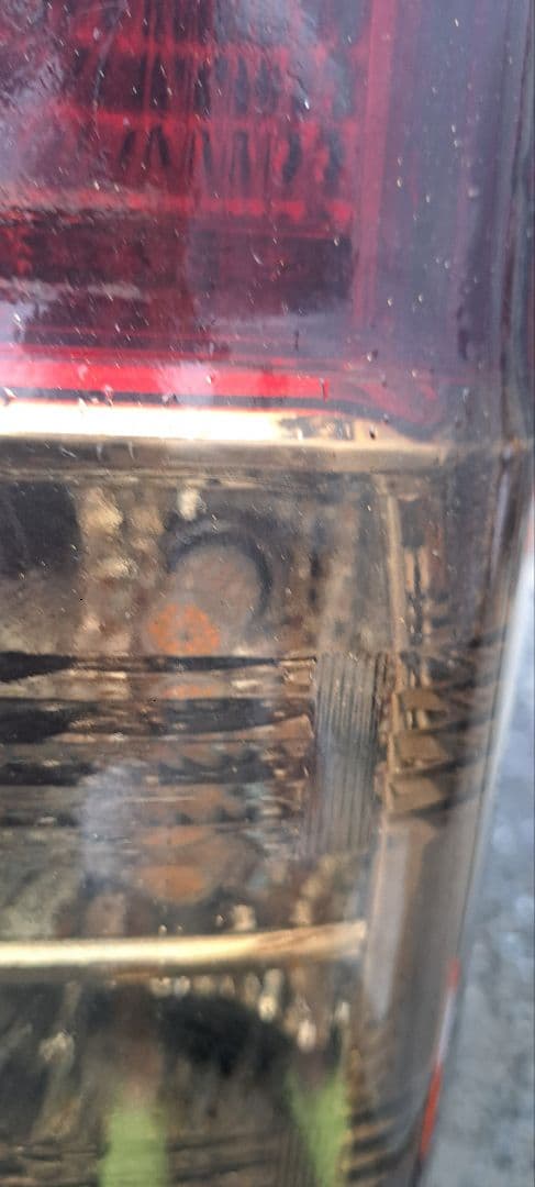 ハイエース テールランプ 自家キャンディーブラウン塗装