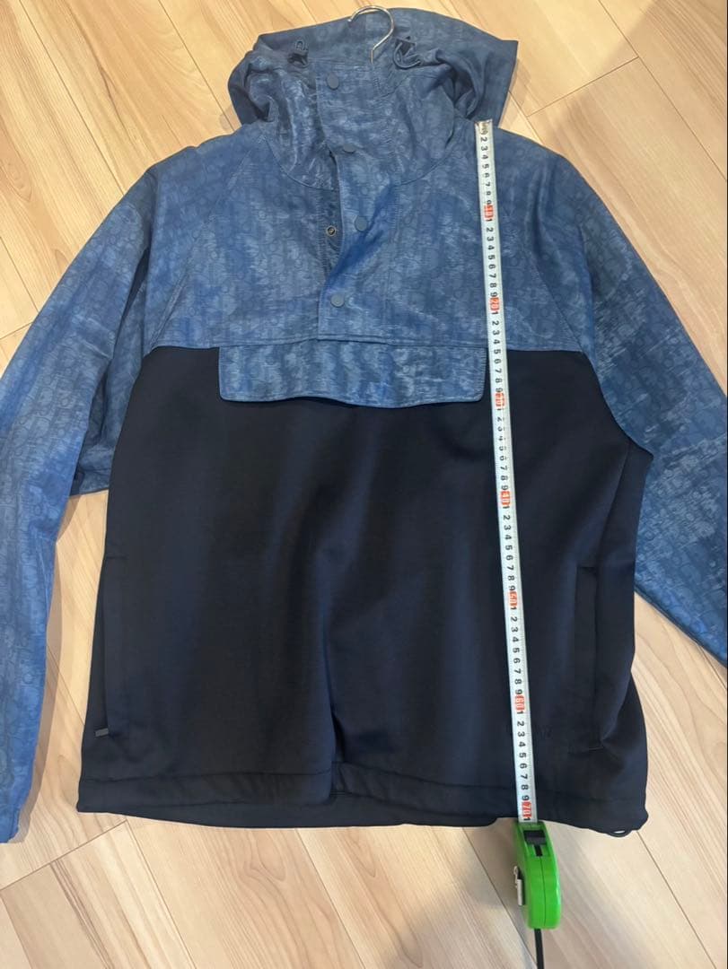 Dior ナイロンジャケット フード付き 青黒