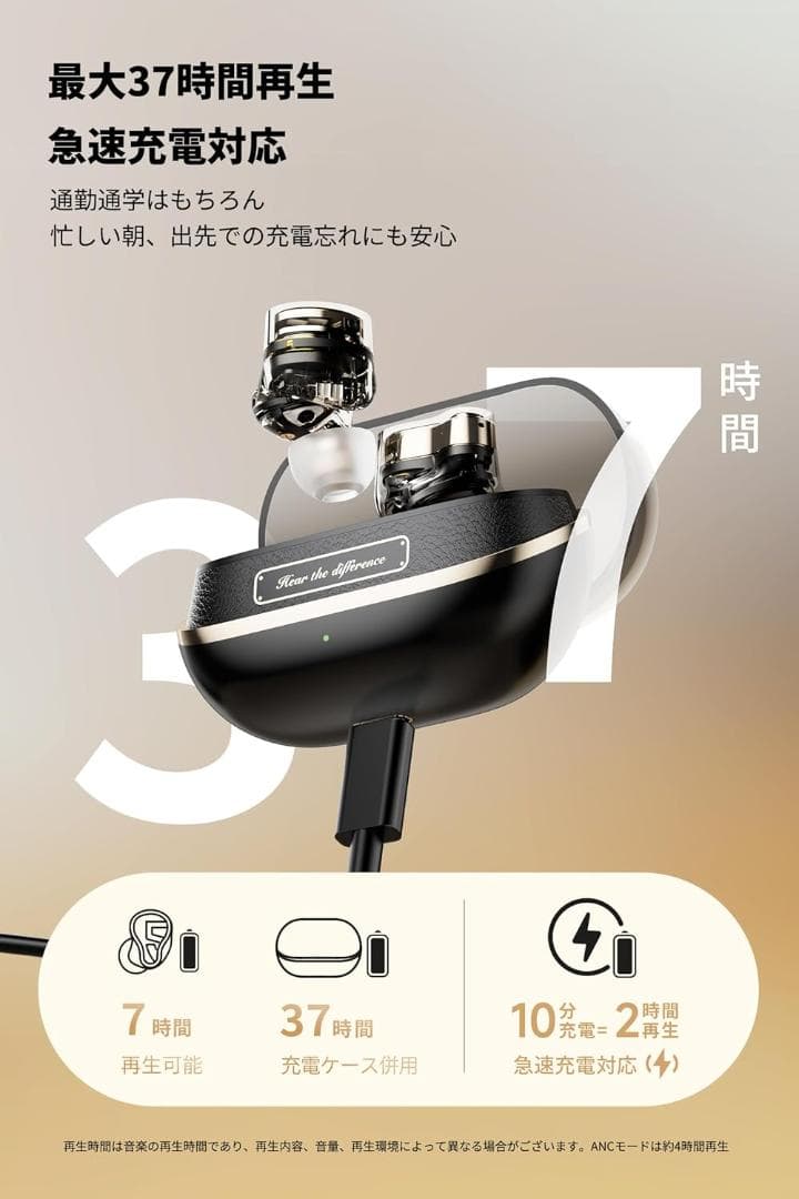 ★値下げ　SOUNDPEATS(サウンドピーツ) H3 ワイヤレスイヤホン