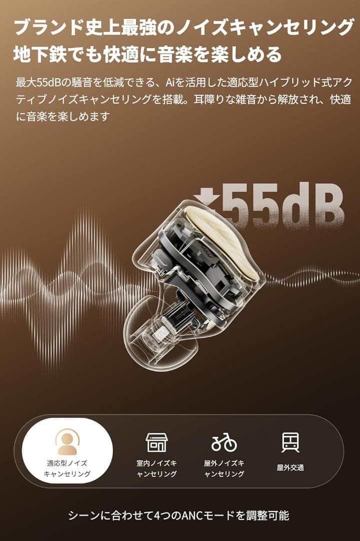 ★値下げ　SOUNDPEATS(サウンドピーツ) H3 ワイヤレスイヤホン