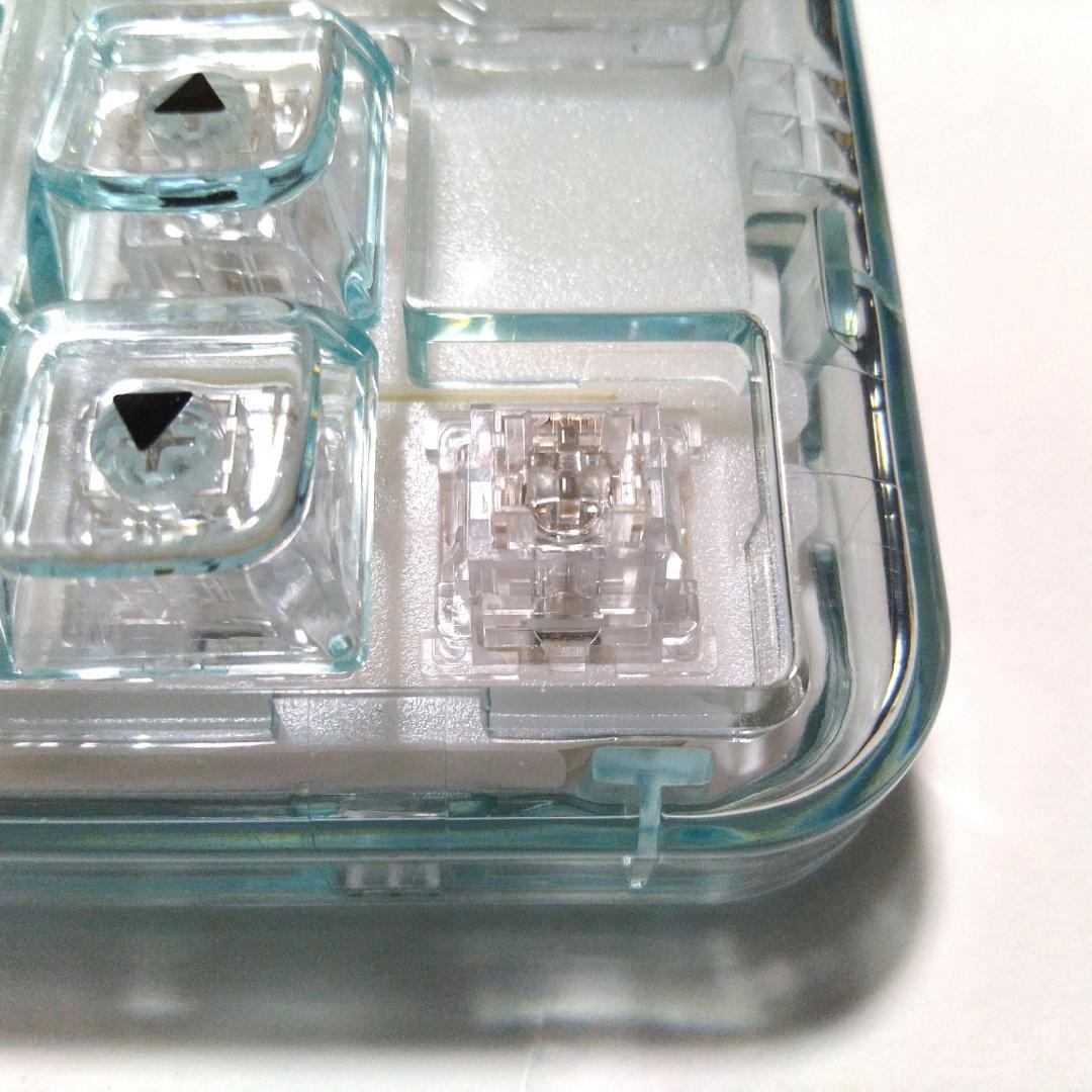 YUNZII X71 キーボード ライトブルー クリスタルアイス軸