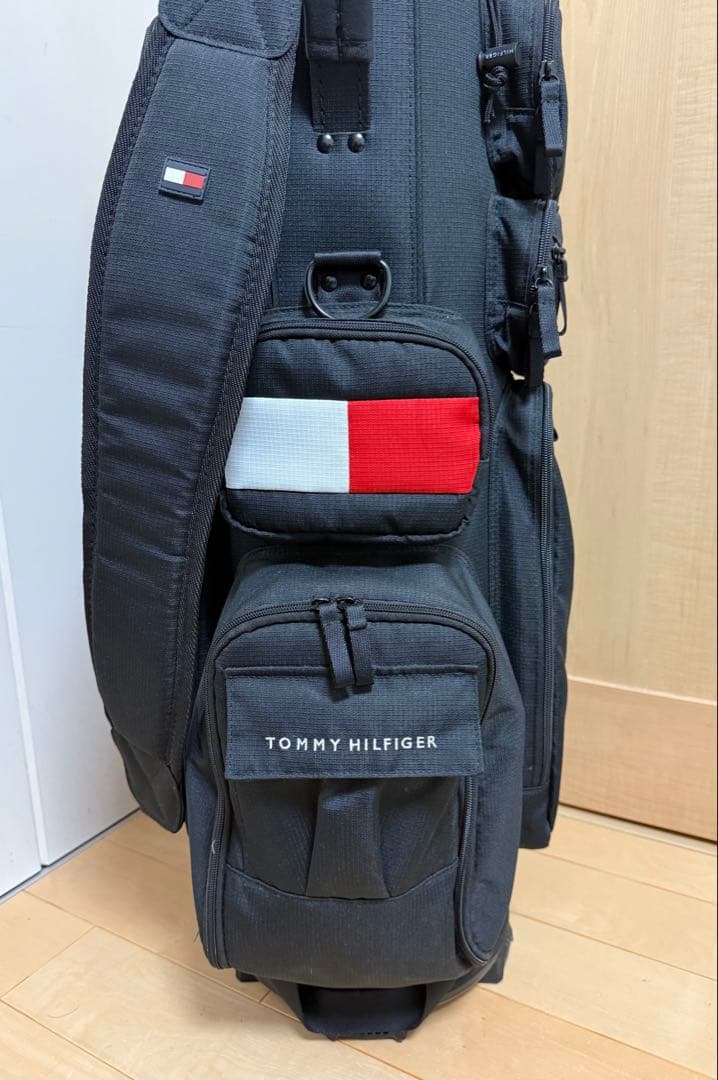 美品★トミーヒルフィガー★キャディバッグ★ゴルフ★ゴルフバッグ★★レア