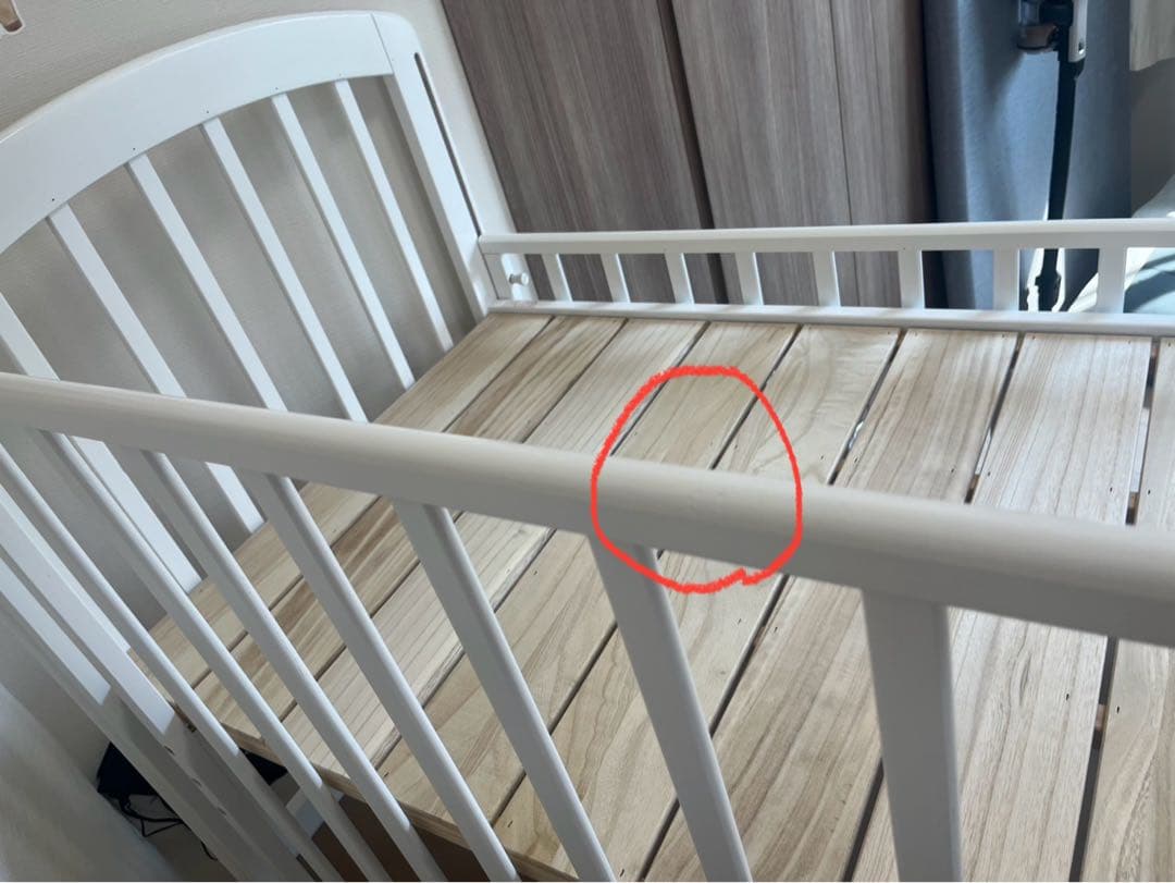 【まーぽんさん専用】カトージ KATOJI ベビーベッド ハイポジション