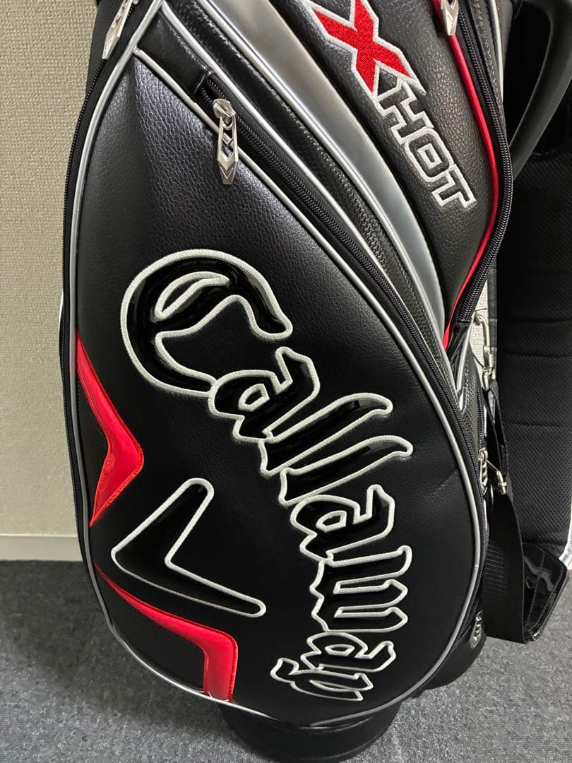 Callaway XHOT キャディバッグ ブラック ゴルフ キャロウェイ