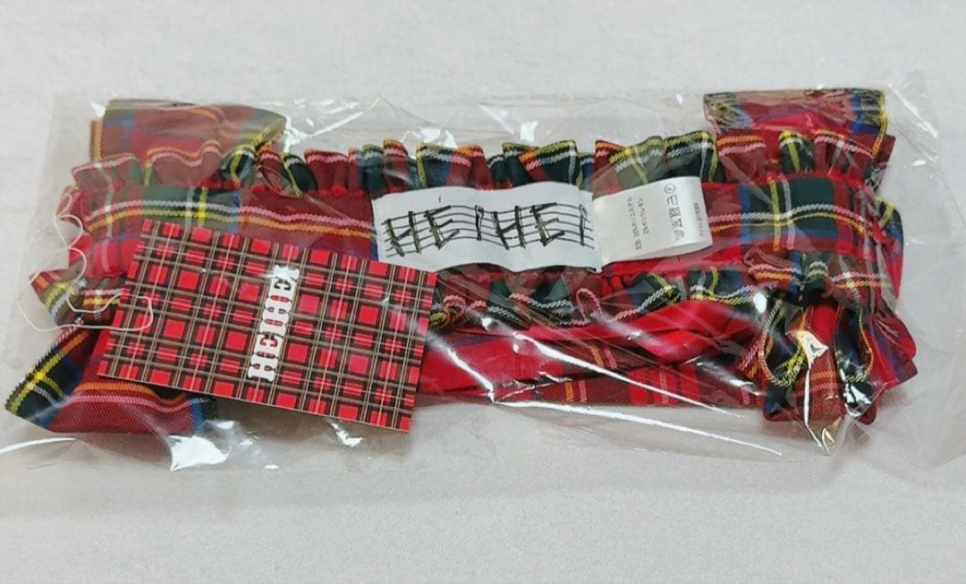 HEIHEI　HAPPY BAG　リボンヘッドドレス　RED