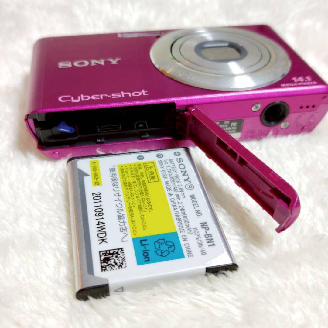 SONY Cyber-shot DSC-W530 ピンクバッテリー 充電器